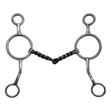 Freio Levantador Bolinha Inox Bocal Bridão De Ferro Torcido