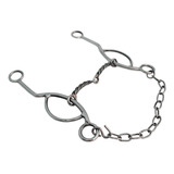 Freio Levantador Inox Bocal Torcido Articulado Adestramento
