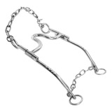 Freio Para Burro Muares Inox Embocadura Barbela Pesado