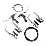 Freio V brake Bicicleta C Manete Alumínio Completo Bike