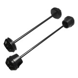 Frente Da Roda Traseira Eixo Garfo Sliders Bater Preto