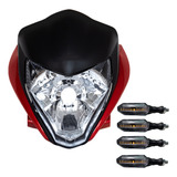 Frente Farol Completo 4 Pisca Led Parafuso Cb 300 2009 2015