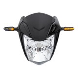 Frente Farol Seta Piscas E Suporte Aranha Titan 160 Ano 2022