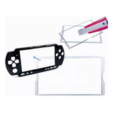 Frente Lente Tela Frontal Vidro Para Psp 2000 E 3000 Slim