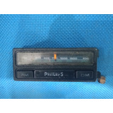 Frente Rádio Philips Antigo Com Teclas Com Dial E Ponteiro
