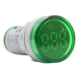 Frequencímetro Digital 22mm Verde 0 A