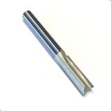 Fresa Reta 2 Cortes Paralelos D 1 4 X 20 X Haste 6mm Tupia