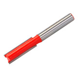 Fresa Reta Paralela 6mm Tupia Haste 1 4 Mm Metal Duro Widia