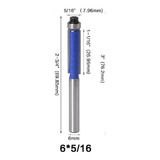 Fresa Rolamento 8mm Reta Cnc Router Tupia spindle Usinagem