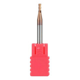 Fresa Topo Metal Duro 1mm 4 Cortes Com Cobertura Hrc55