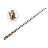 Fresa Topo Metal Duro 6mm X 100mm Longa 4 Cortes