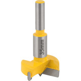 Fresa Tupia Broca Forstner 35mm Para Dobradiça Caneco Vonder