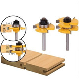 Fresa Tupia Macho Femea Para Tupia Manual Haste 8mm