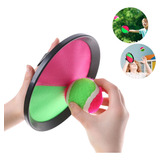 Frescobol Bate Gruda 2 Raquete Peteca Tênis C bolinha Velcro