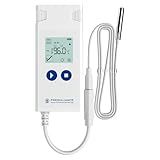 FRESHLIANCE Registrador De Dados De Temperatura Ultrabaixa Registrador De Temperatura Reutilizável Com Sonda Externa De Alta Precisão Monitor De Temperatura Usb Configurável De 35 000 Pontos Com Rel