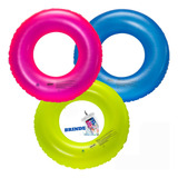 Frete Grátis Kit 3 Boias Inflável Neon Infantil adult 90cm