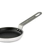 Frigideira Do Chef Profissional Chapa 4mm 12cm