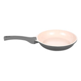 Frigideira Indução 28cm Revestimento Ceramico Antiaderente Cor Cinza