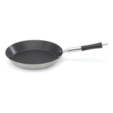 Frigideira Paellera Antiaderente 30cm Cor Prata