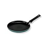 Frigideira Panquequeira 22cm Antiaderente Verde Não Gruda Panqueca Tapioca Crepioca