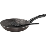 Frigideira Paris Em Alumínio Com Revestimento Interno E Externo Em Antiaderente Starflon Max Com Espátula De Nylon 30 Cm 2 5 Litros Chumbo Tramontina