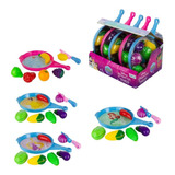 Frigideira Princesas Frutas Legumes 8pçs Yd 189 Etitoys