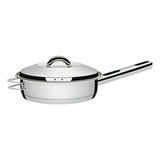 Frigideira Solar Tramontina 28cm 62500 280 Em Aço Inoxidável 18 10 Com Fundo Triplo Samihome
