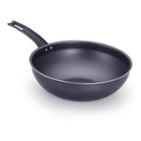 Frigideira Wok Antiaderente 2 3 Litros 24cm Panelux Cor Grafite