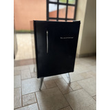 Frigobar Brastemp Retro 76 Litros Preto Bra08ae 220v