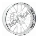Friso 4 Adesivo Refletivo De Roda Moto Honda Nc750x Nc 750