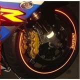 Friso Adesivo Refletivo Curvo Roda Moto Carro Brindes 3mm