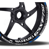 Friso Adesivo Refletivo Roda D1 Moto Suzuki Gsx 750 F 750f