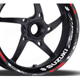 Friso Adesivo Refletivo Roda D11 Moto Suzuki Bandit 600