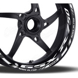 Friso Adesivo Refletivo Roda D6 Moto Suzuki Gsx R 750 Srad