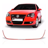 Friso Aplique Decorativo Vermelho Grade U Vw Polo 2008 2009