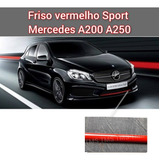 Friso Aplique Vermelho Sport Mercedes A200
