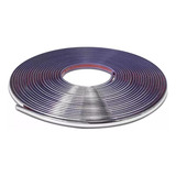 Friso Cromado 10mm Parachoque Grade Porta Universal Rolo 10m