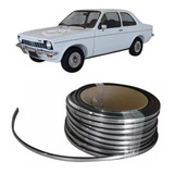 Friso Cromado Borracha Vidro Parabrisa E Vigia Chevette 7m