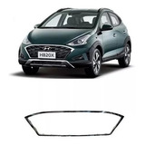 Friso Cromado Grade Central Hyundai Hb20x Cross 2020 2021