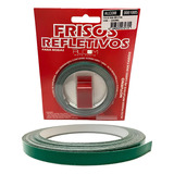 Friso De Roda Refletivo Moto E Carro Com Aplicador Adesivo