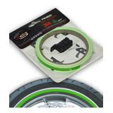 Friso Faixa 7mm Adesivo Refletivo Roda Fita Moto Carro