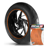 Friso Filete De Roda Brp Spyder 1330 Rt Laranja Refletivo