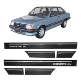 Friso Lateral Borrachao Chevette Dl 87 93 2 Portas Colante