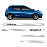 Friso Lateral Cromado Largo Personalizado Sandero