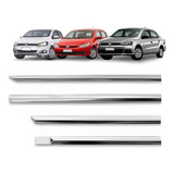 Friso Lateral Cromado Volkswagen Gol G5 G6 G7 08 20 Aplique