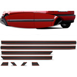 Friso Lateral E Porta Golf 95 96 97 98 Gl Glx Gti Jogo 8 Pçs