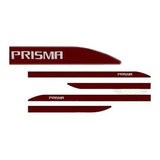 Friso Lateral Novo Prisma 2014 2018 Vermelho Carmin S juros