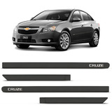 Friso Lateral Porta Chevrolet Cruze Cinza