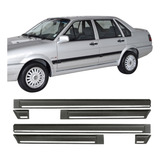 Friso Lateral Santana Gls 1991 92 93 A 97 4p Preto E Cromado
