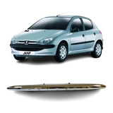 Friso Moldura Tampa Traseira Peugeot 206 Cromada